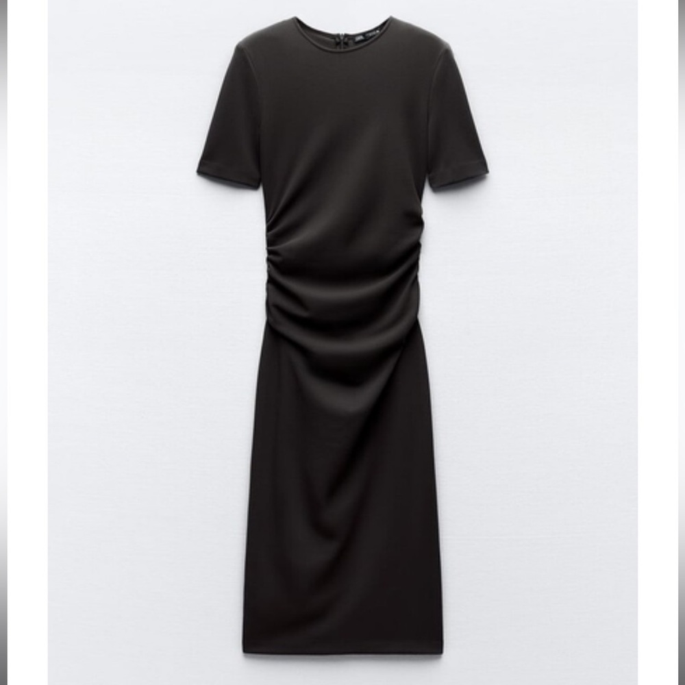 Zara Dark CHOCOLATE Dress